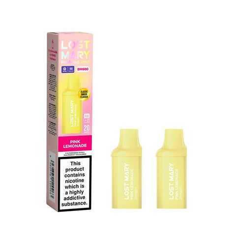 Lost Mary BM600 Replacement Pod - (Box of 10) - Washington Vapes Wholesale