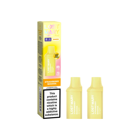 Lost Mary BM600 Replacement Pod - (Box of 10) - Washington Vapes Wholesale