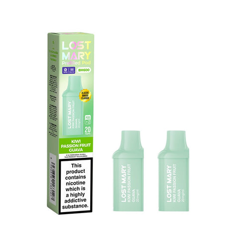 Lost Mary BM600 Replacement Pod - (Box of 10) - Washington Vapes Wholesale