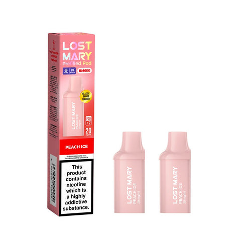 Lost Mary BM600 Replacement Pod - (Box of 10) - Washington Vapes Wholesale