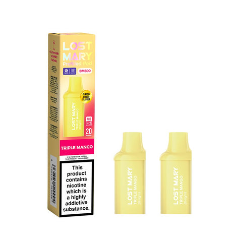 Lost Mary BM600 Replacement Pod Kit - (Box of 10) - Washington Vapes Wholesale