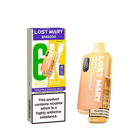 Lost Mary BM6000 Rechargeable Vape Kit - (Box of 5) - Washington Vapes Wholesale