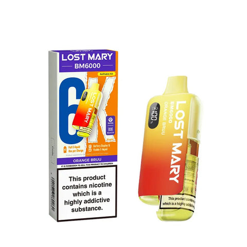 Lost Mary BM6000 Rechargeable Vape Kit - (Box of 5) - Washington Vapes Wholesale