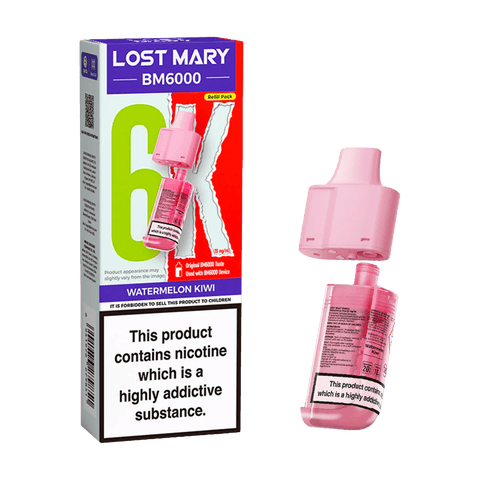 Lost Mary BM6000 Refillable Pods - (Pack of 5) - Washington Vapes Wholesale
