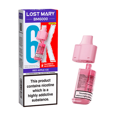 Lost Mary BM6000 Refillable Pods - (Pack of 5) - Washington Vapes Wholesale