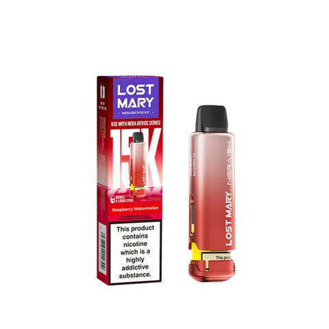 Lost Mary Nera 15K Refill Pods - (Pack of 5) - Washington Vapes Wholesale