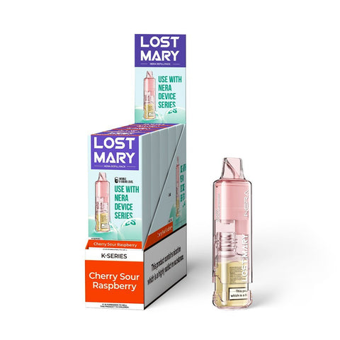 Lost Mary Nera 15K Refill Pods - (Pack of 5) - Washington Vapes Wholesale