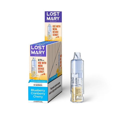 Lost Mary Nera 15K Refill Pods - (Pack of 5) - Washington Vapes Wholesale