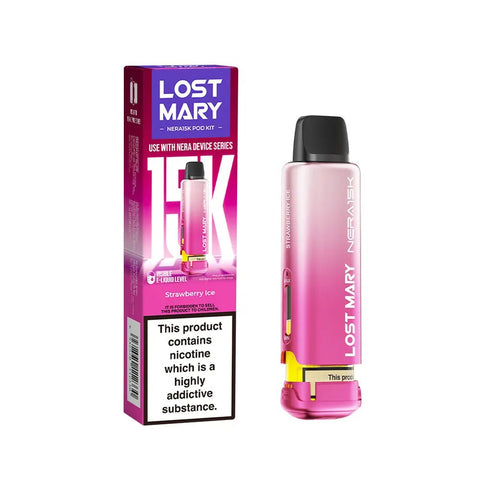 Lost Mary Nera 15K Refillable Pod Kit - (Pack of 5) - Washington Vapes Wholesale