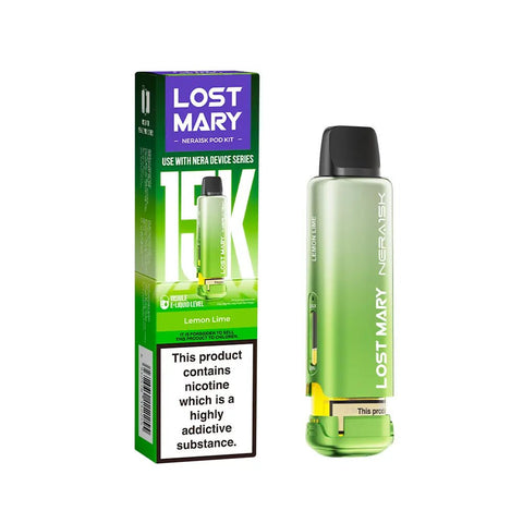 Lost Mary Nera 15K Refillable Pod Kit - (Pack of 5) - Washington Vapes Wholesale