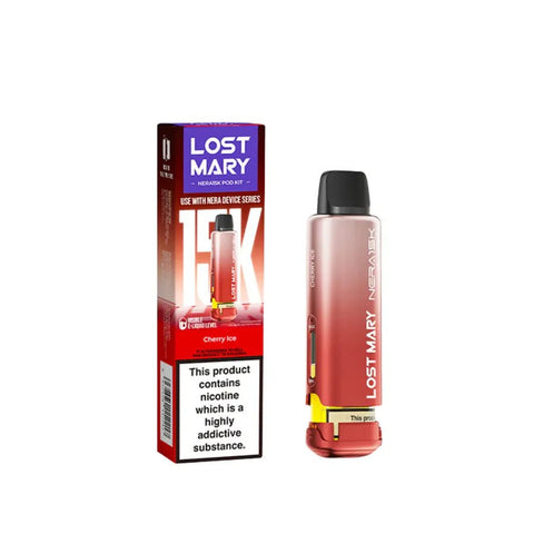 Lost Mary Nera 15K Refillable Pod Kit - (Pack of 5) - Washington Vapes Wholesale