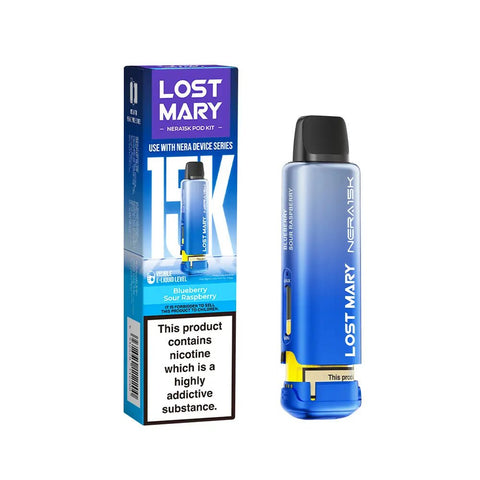 Lost Mary Nera 15K Refillable Pod Kit - (Pack of 5) - Washington Vapes Wholesale