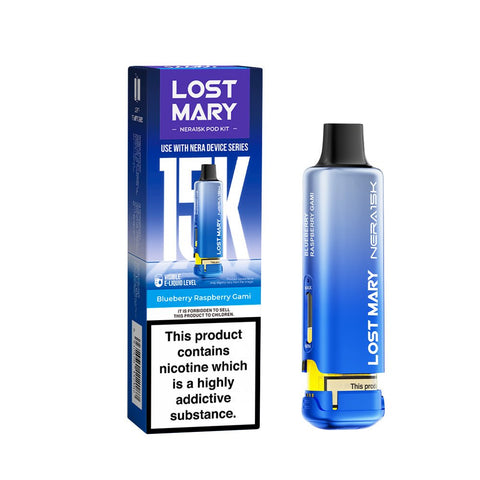 Lost Mary Nera 15K Refillable Pod Kit - (Pack of 5) - Washington Vapes Wholesale