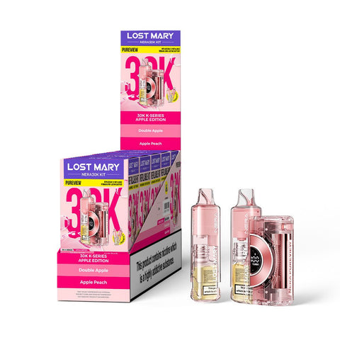 Lost Mary Nera 30k Pure View - (Pack of 5) - Washington Vapes Wholesale