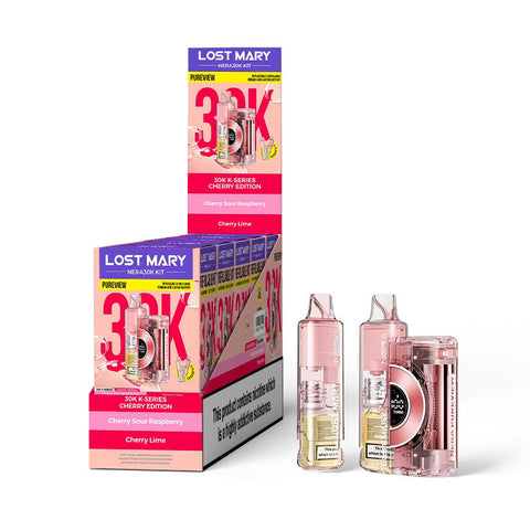 Lost Mary Nera 30k Pure View - (Pack of 5) - Washington Vapes Wholesale