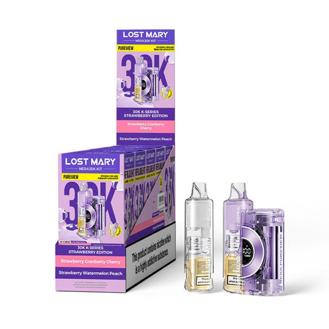 Lost Mary Nera 30k Pure View - (Pack of 5) - Washington Vapes Wholesale