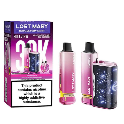 Lost Mary Nera Fullview Pod Kit 30K - (Pack of 5) - Washington Vapes Wholesale