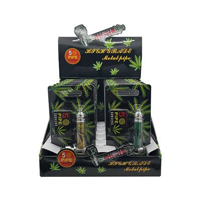 Metal Pipe Smoking Accessory - Washington Vapes Wholesale