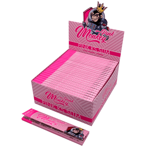 Monkey King Kingsize Papers + Tips - (Pack of 24) - Washington Vapes Wholesale