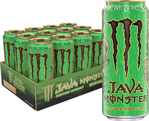 Monster Java Irish Creme 444ml US Stock - (Pack of 12) - Washington Vapes Wholesale