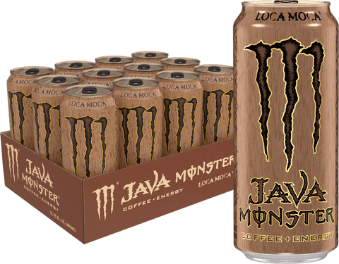 Monster Java Loca Moca 437ml US Stock - (Pack of 12) - Washington Vapes Wholesale