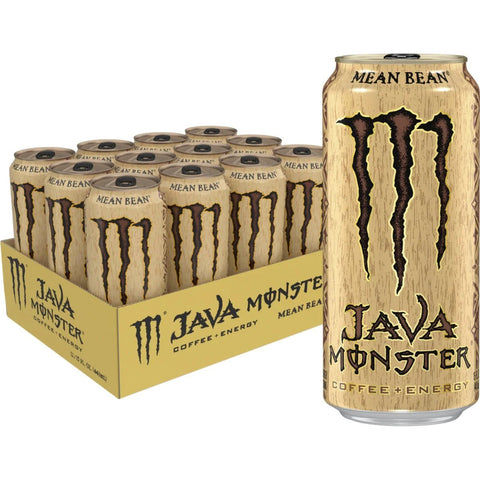 Monster Java Mean Bean 444ml US Stock - (Pack of 12) - Washington Vapes Wholesale
