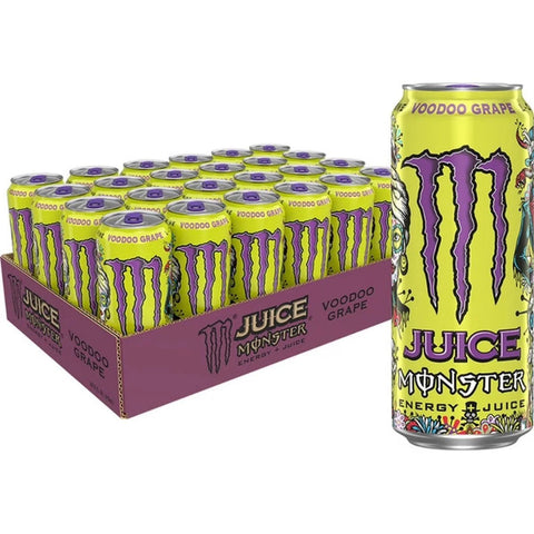Monster Juice Voodoo Grape US Stock - (Pack of 24) - Washington Vapes Wholesale