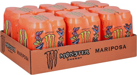 Monster Mariposa 500ml - (Pack of 24) - Washington Vapes Wholesale