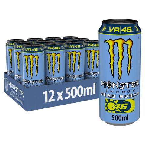 Monster Ultra Energy Rossi 500ml PM £1.85 - (12 Pack) - Washington Vapes Wholesale