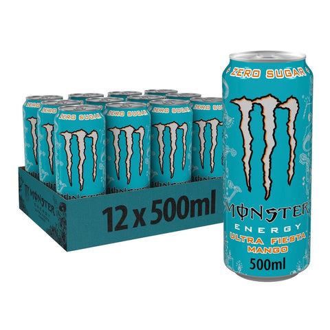 Monster Ultra Fiesta 500ml - (Pack of 12) - Washington Vapes Wholesale