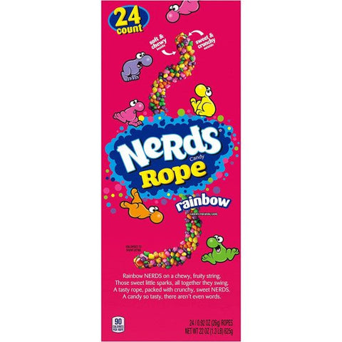 Nerds Candy Ropes 26g - (Pack of 24) - Washington Vapes Wholesale