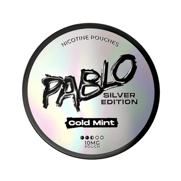 Pablo Silver Nicotine Pouches - (Pack of 5) - Washington Vapes Wholesale