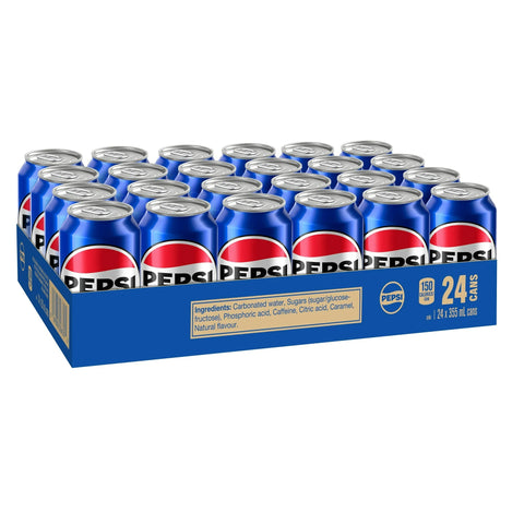 Pepsi Cans EU Stock 330ml - (Pack of 24) - Washington Vapes Wholesale