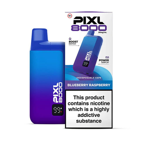 Pixl 8000 Rechargeable Vape Kit - (Pack of 5) - Washington Vapes Wholesale