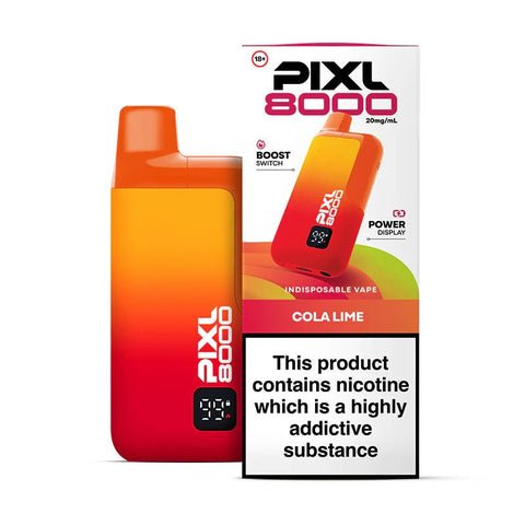 Pixl 8000 Rechargeable Vape Kit - (Pack of 5) - Washington Vapes Wholesale