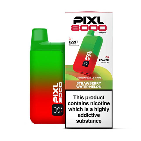 Pixl 8000 Rechargeable Vape Kit - (Pack of 5) - Washington Vapes Wholesale