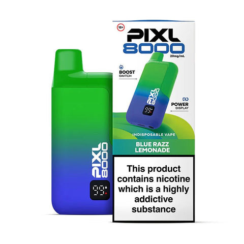 Pixl 8000 Rechargeable Vape Kit - (Pack of 5) - Washington Vapes Wholesale
