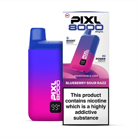 Pixl 8000 Rechargeable Vape Kit - (Pack of 5) - Washington Vapes Wholesale