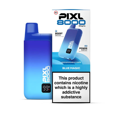 Pixl 8000 Rechargeable Vape Kit - (Pack of 5) - Washington Vapes Wholesale