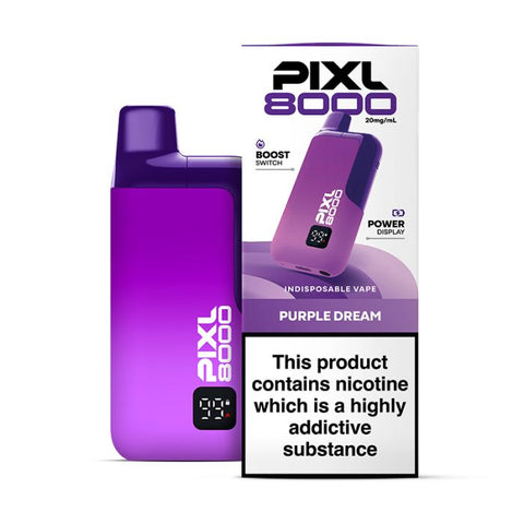 Pixl 8000 Rechargeable Vape Kit - (Pack of 5) - Washington Vapes Wholesale