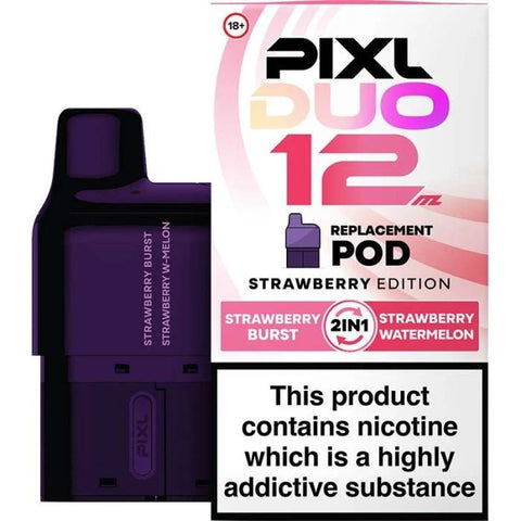 Pixl Duo 12 Replacement Refill Pods - (Pack of 5) - Washington Vapes Wholesale