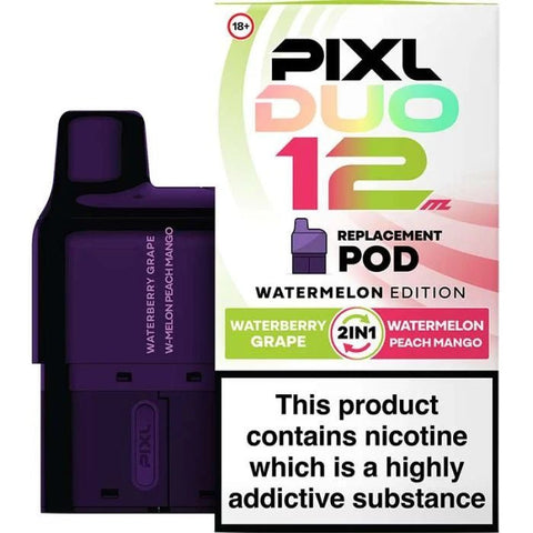 Pixl Duo 12 Replacement Refill Pods - (Pack of 5) - Washington Vapes Wholesale
