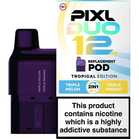 Pixl Duo 12 Replacement Refill Pods - (Pack of 5) - Washington Vapes Wholesale