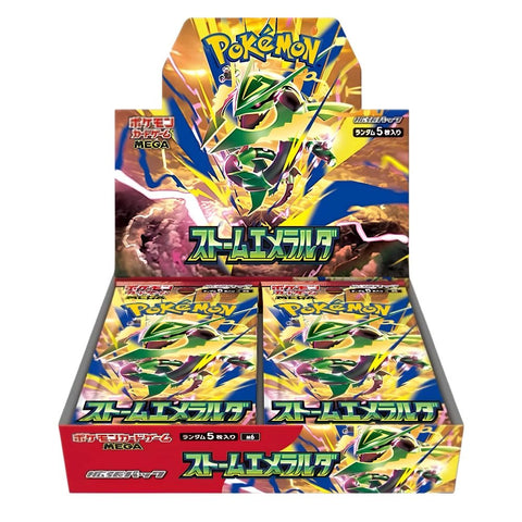 Pokémon TCG Japanese : Storm Emeralda Booster CDU - (Pack of 30) - Washington Vapes Wholesale