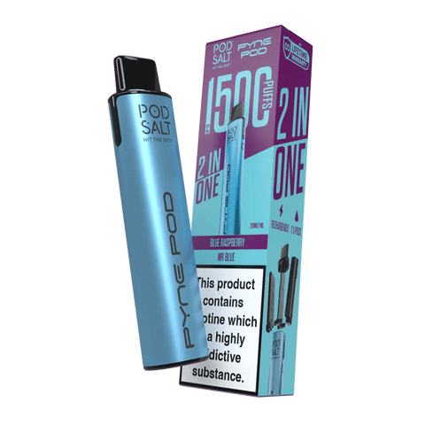 Pyne Pod 1500 2 in 1 Rechargeable Vapes - (Carton of 140 Pcs) - Washington Vapes Wholesale