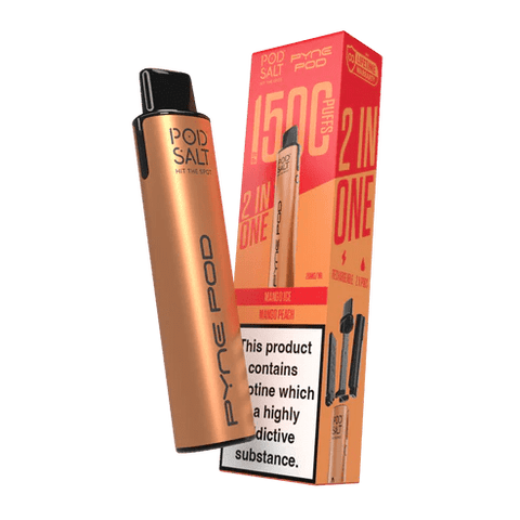 Pyne Pod 1500 2 in 1 Rechargeable Vapes - (Carton of 140 Pcs) - Washington Vapes Wholesale