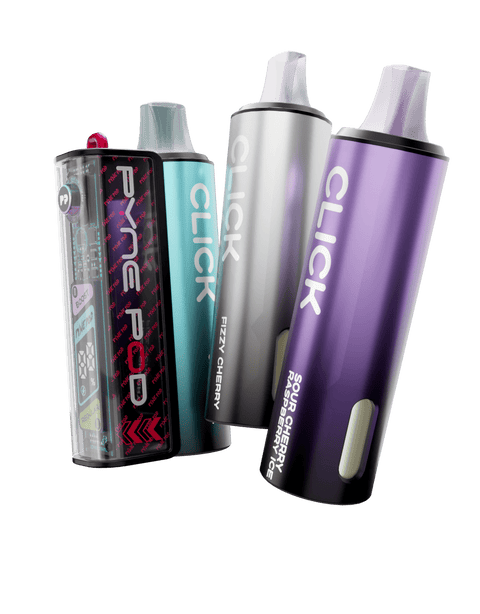Pyne Pod Click 50k Multiuse Device Rechargeable Vape Kit - (Pack of 5) - Washington Vapes Wholesale