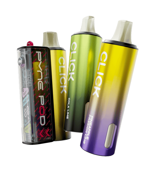 Pyne Pod Click 50k Multiuse Device Rechargeable Vape Kit - (Pack of 5) - Washington Vapes Wholesale