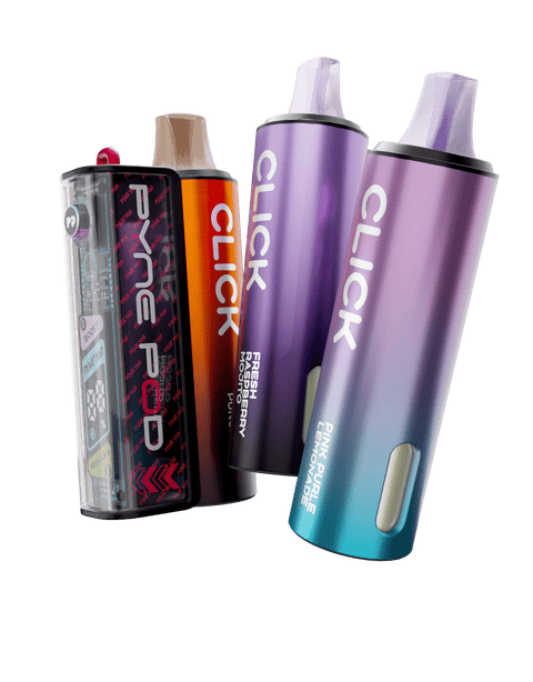 Pyne Pod Click 50k Multiuse Device Rechargeable Vape Kit - (Pack of 5) - Washington Vapes Wholesale