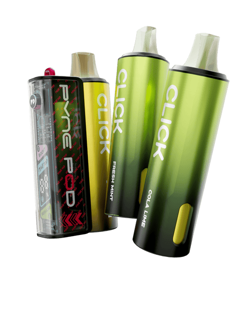 Pyne Pod Click 50k Multiuse Device Rechargeable Vape Kit - (Pack of 5) - Washington Vapes Wholesale